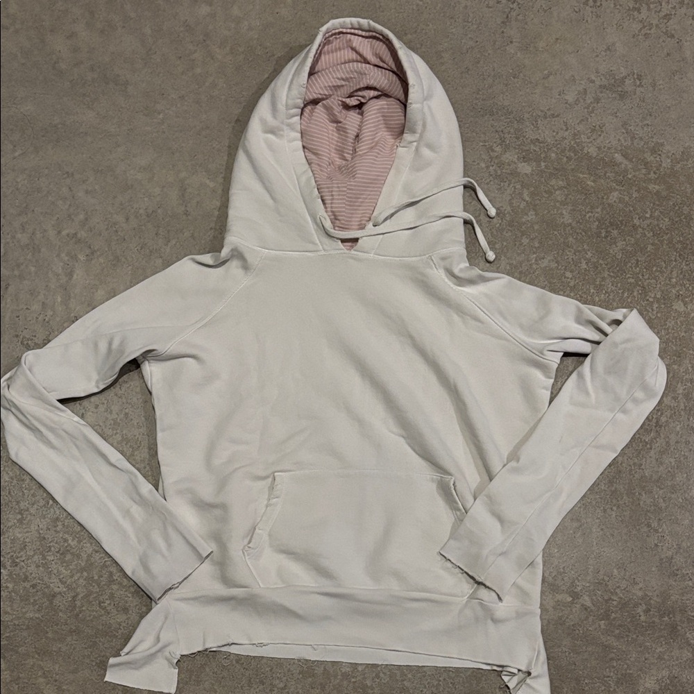 RARE the OG off white Frank & Eileen TEE Lab raw edge Hoodie Medium